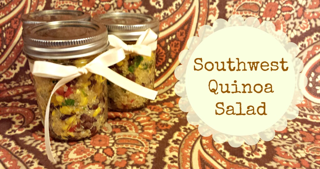 easy picnic food southwest quinoa salad